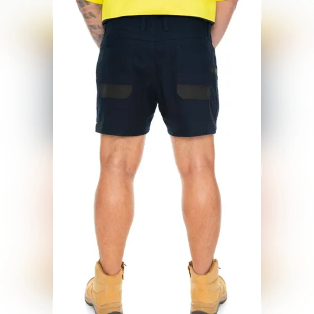 Men's Navy Work Shorts - Picture 3 of 9